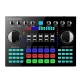 USB K1 recording Sound Card External Smart Professional Connect Phone Tablet Live Show With Audio Interface Soundcard